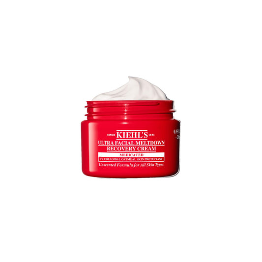 Kiehl's Ultra Facial Recovery Barrier Cream, Lightweight Moisturizing Face Cream, Provides Moisture Boost, Lotion Repairs and Restores Skin Barrier, Suitable for Dry and Sensitive Skin