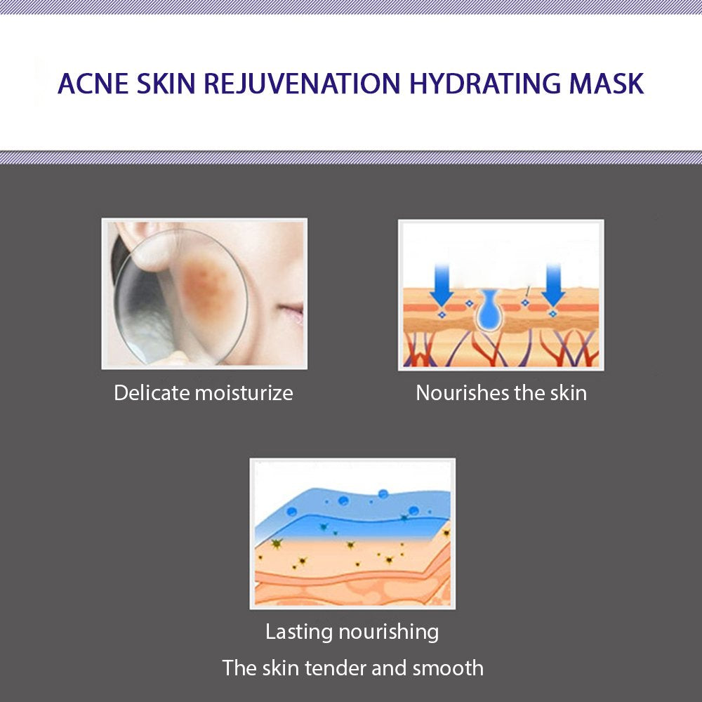 (0BQY0733) Acne Removal Rejuvenation Moisturizing Mask