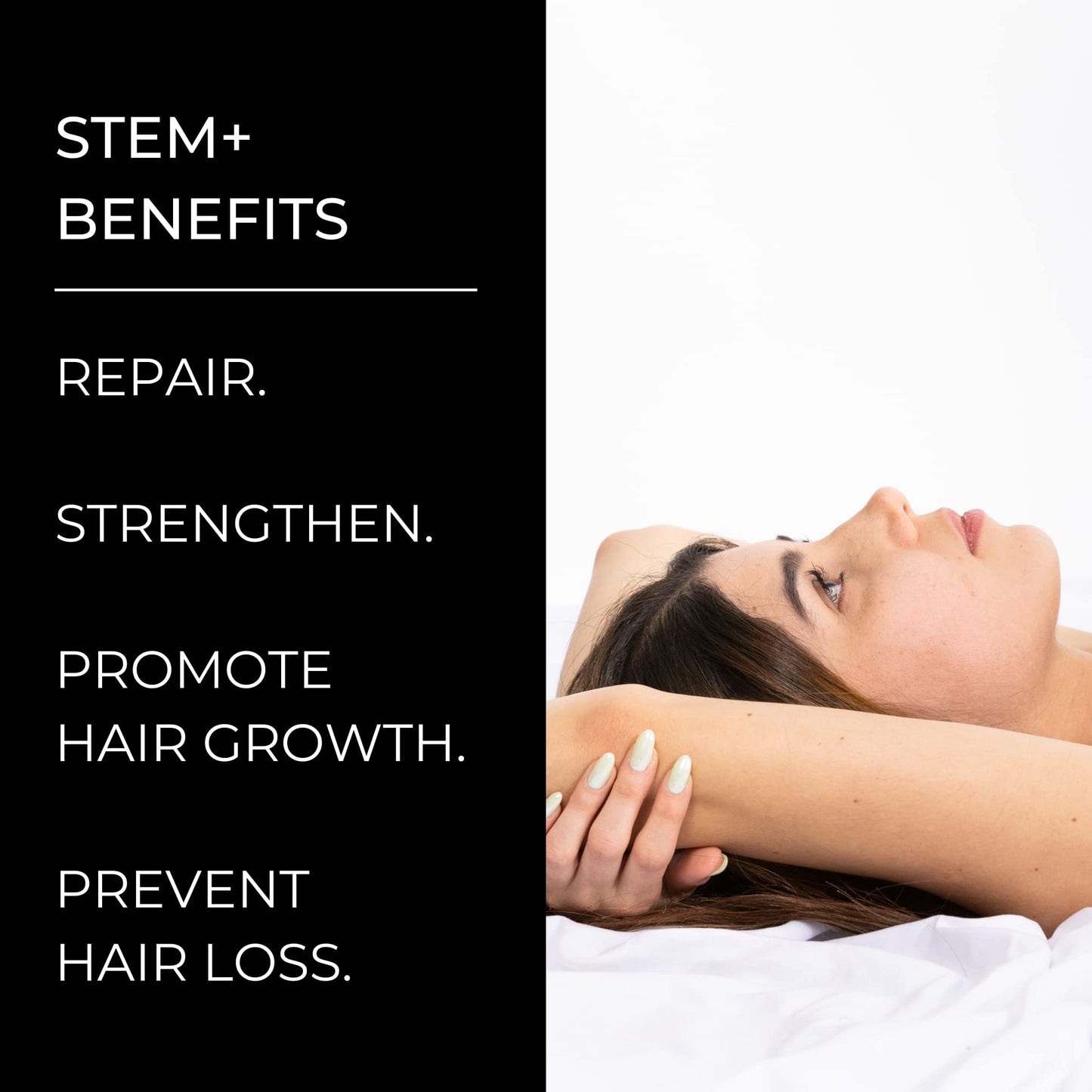 Alevai Stem+ Conditioner | Oily & Dry Scalp Treatment | Repairs, Strengthens, & Nourishes | Safe For Color & Chemically Treated Hair | Sulfate-Free | Paraben & Phthalate Free | Vegan
