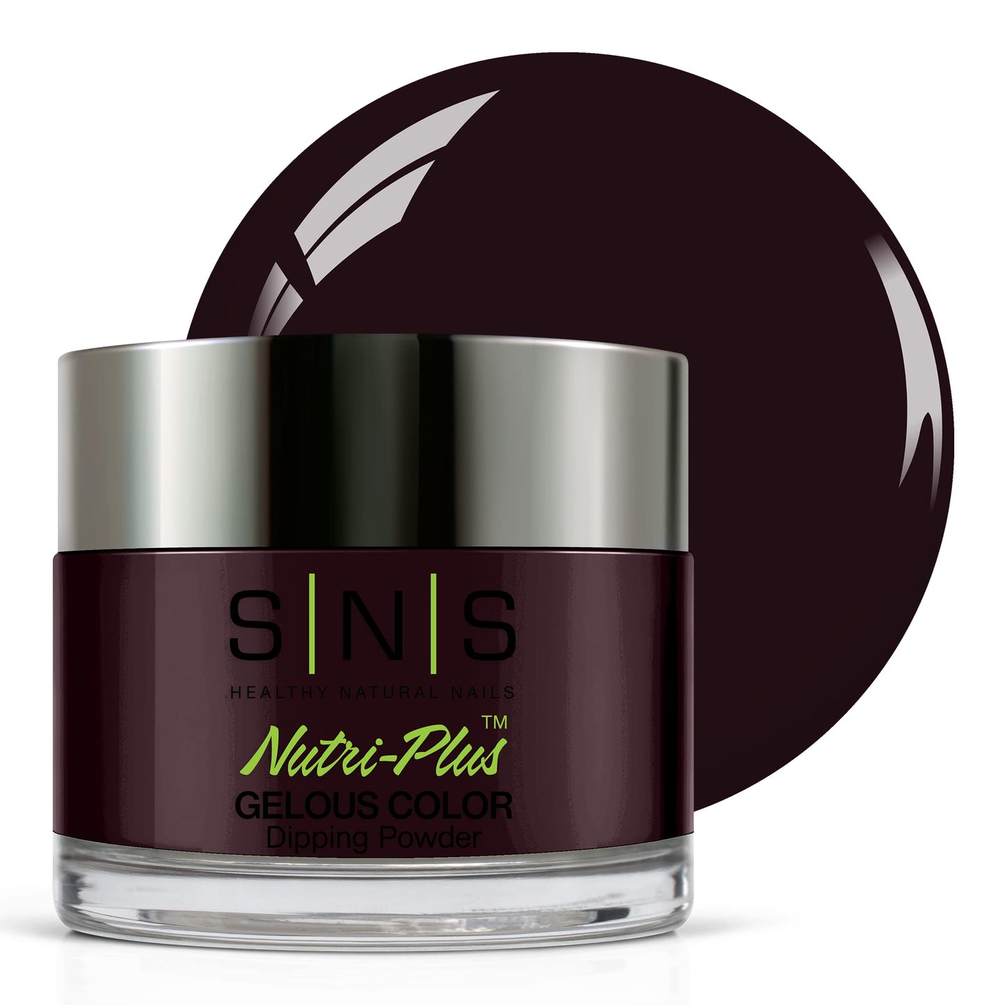 SNS Nail Dip Powder, Gelous Color Dipping Powder - You've Got It All (Purple/Plum), EE05 - Long-Lasting Acrylic Nail Color & Polish Lasts 14 Days - Low-Odor & No UV Lamp - 1.5 Oz