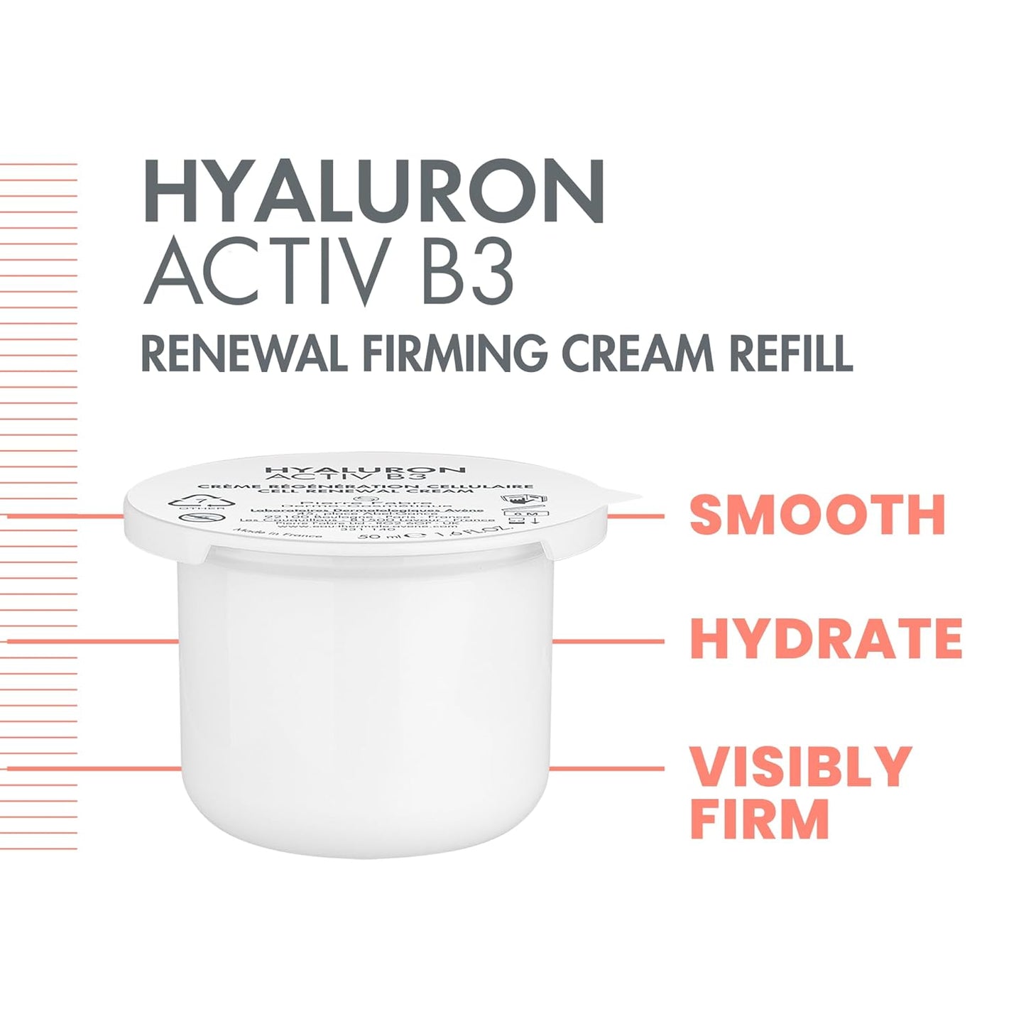 Avène Hyaluron Activ B3 Firming Cream - Hydrating Anti-Aging Moisturizer