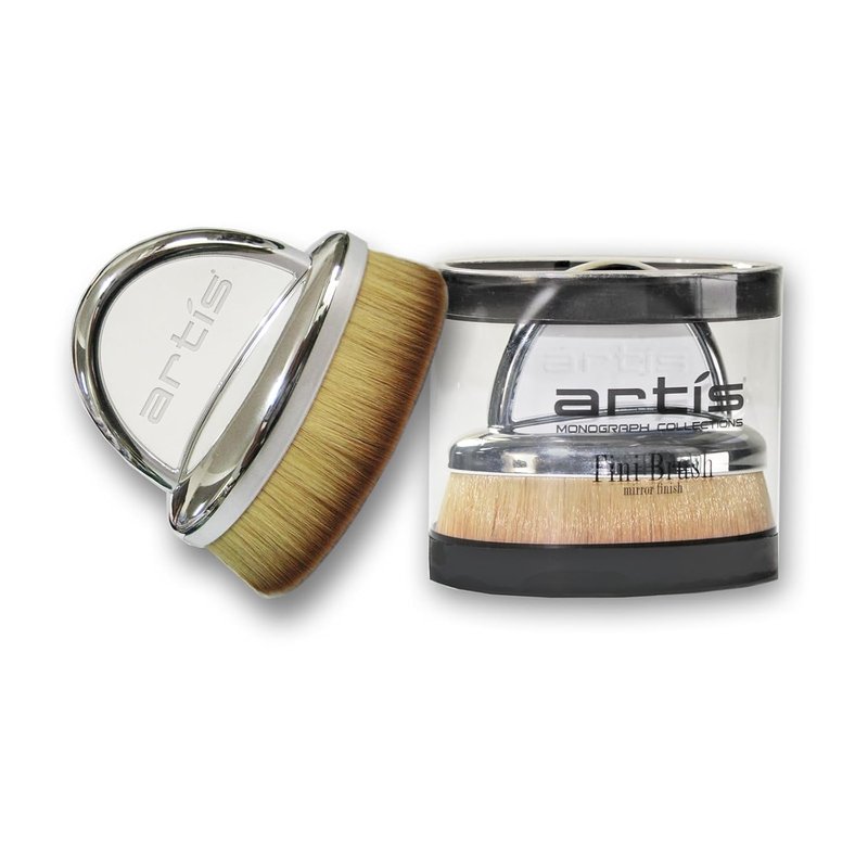 Artis Elite Fini Brush - Universal Foundation Brush for Liquid, Powder & Cream Makeup | Dense Contour & Blush Applicator