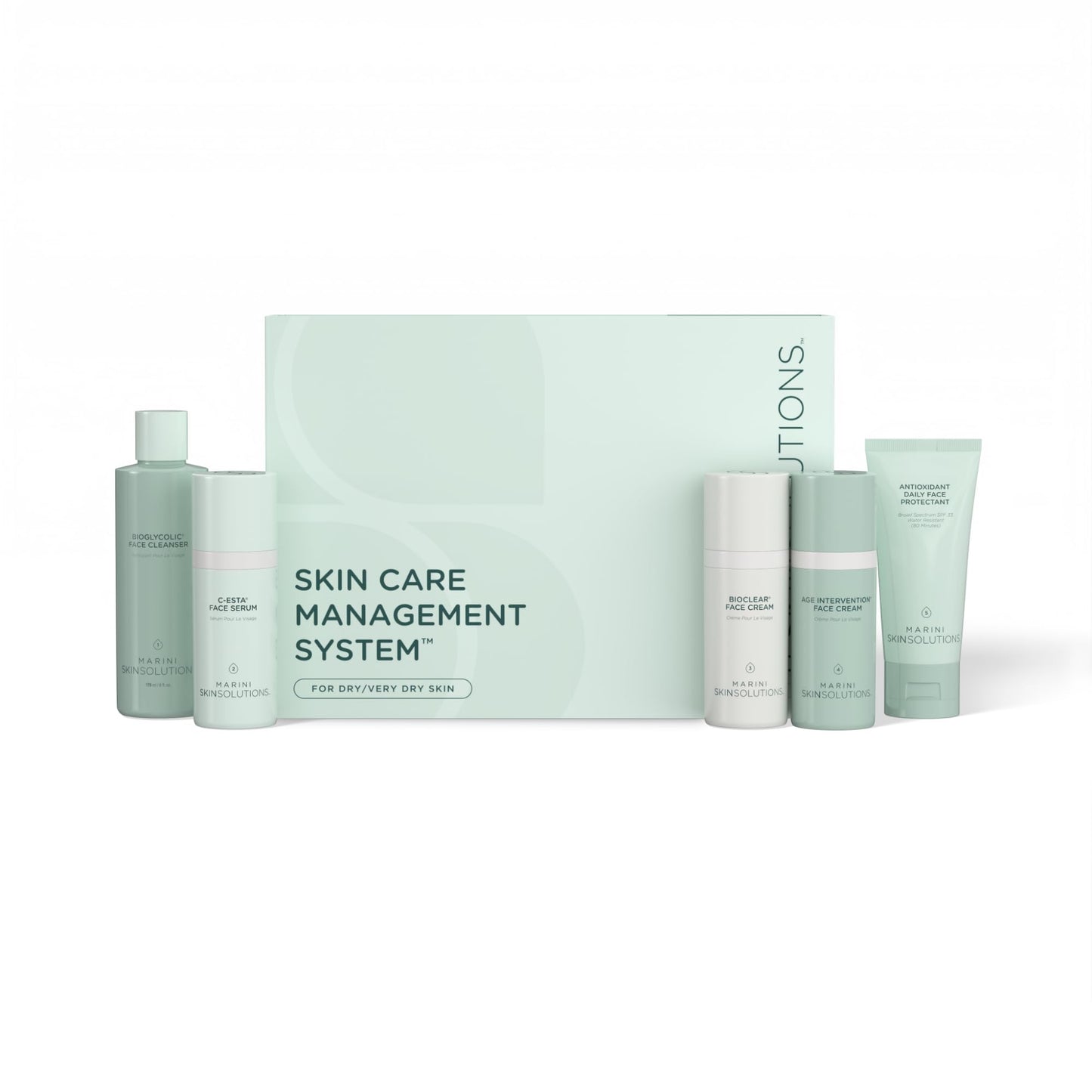 Marini SkinSolutions Skin Care Management System - Cruelty Free - Made in The USA