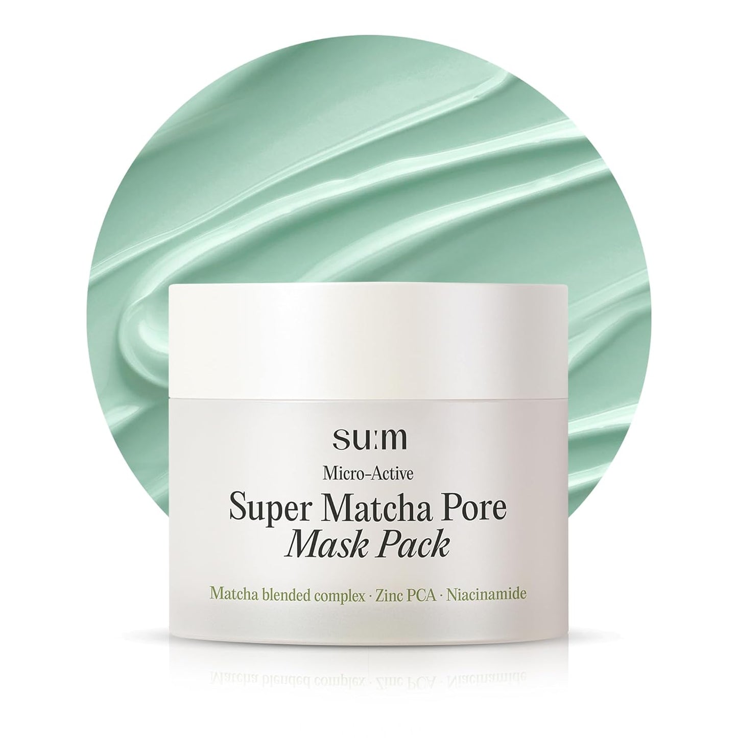 Micro-Active Super Matcha Pore Mask Pack - Pore Refining & Oil Control | 3.38 fl oz, Exfoliating Formula with Matcha & Zinc PCA
