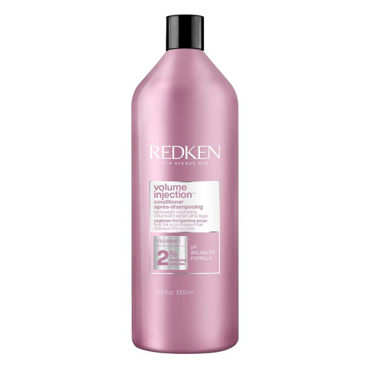Redken Volume Injection Conditioner | Hair Volumizer For Fine Hair | Detangling and Volumizing | 33.8 Fl Oz
