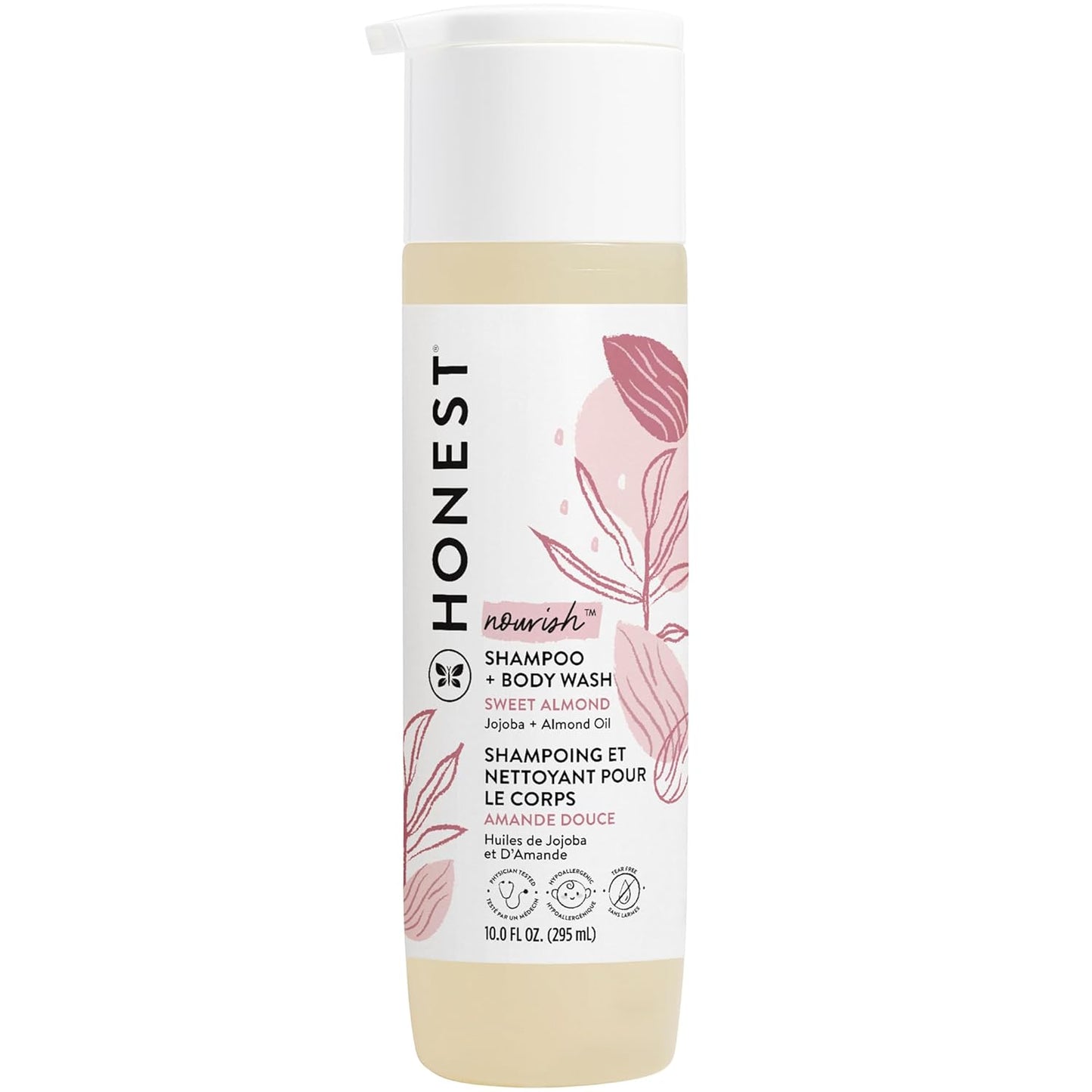 The Honest Company 2-in-1 Baby Shampoo & Body Wash - Gentle, Tear-Free, Naturally Derived | 10 fl oz