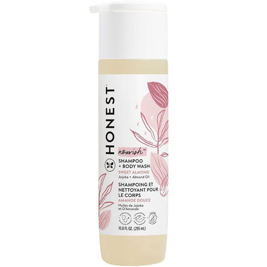 The Honest Company 2-in-1 Baby Shampoo & Body Wash - Gentle, Tear-Free, Naturally Derived | 10 fl oz