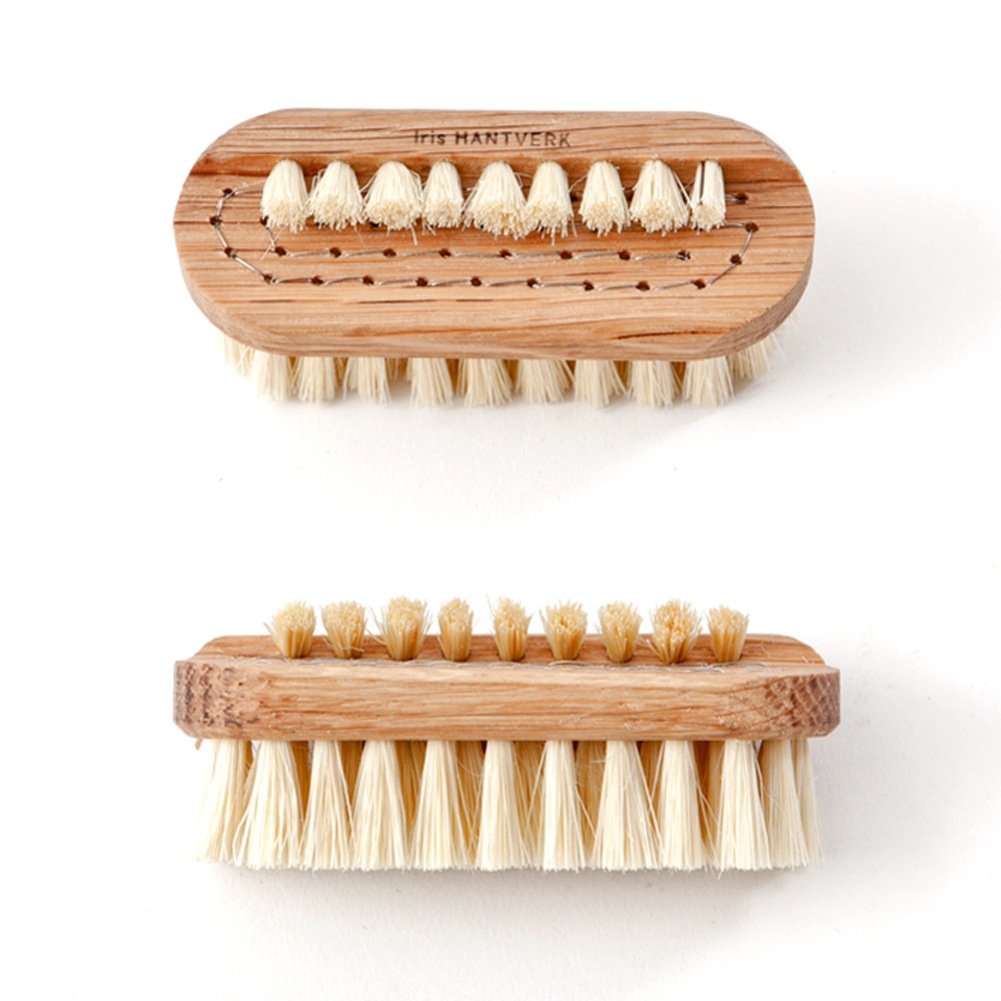 Handcrafted Dual Surface Nail Brush By Iris Hantverk