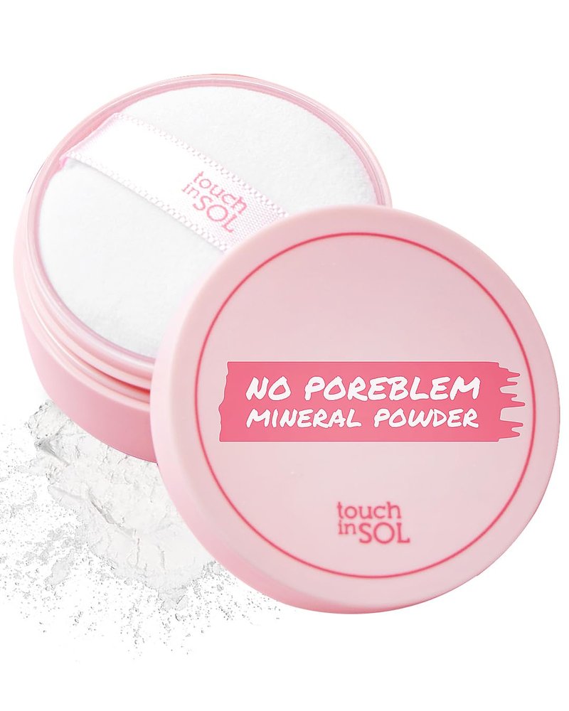 No Poreblem Mineral Powder - Translucent Setting Powder for Oily Skin | Oil Control & Blurring Finish (0.17 oz)