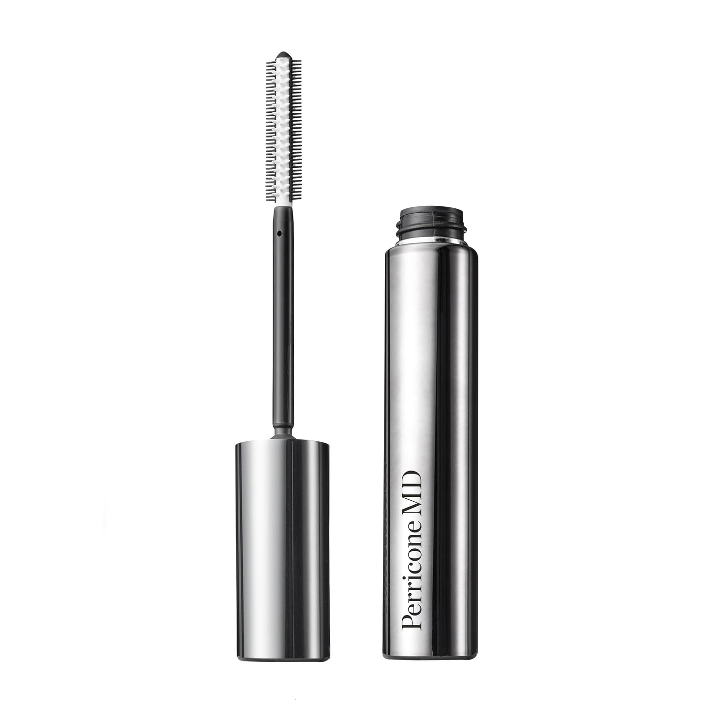 Perricone MD No Makeup Mascara - 2-in-1 Lash Treatment & Makeup Mascara - Cruelty-Free, Vegan, Blackest Black - Double-Sided Brush for Volume & Length - Gel Serum with Vitamin E & Avocado Oil -1 Count