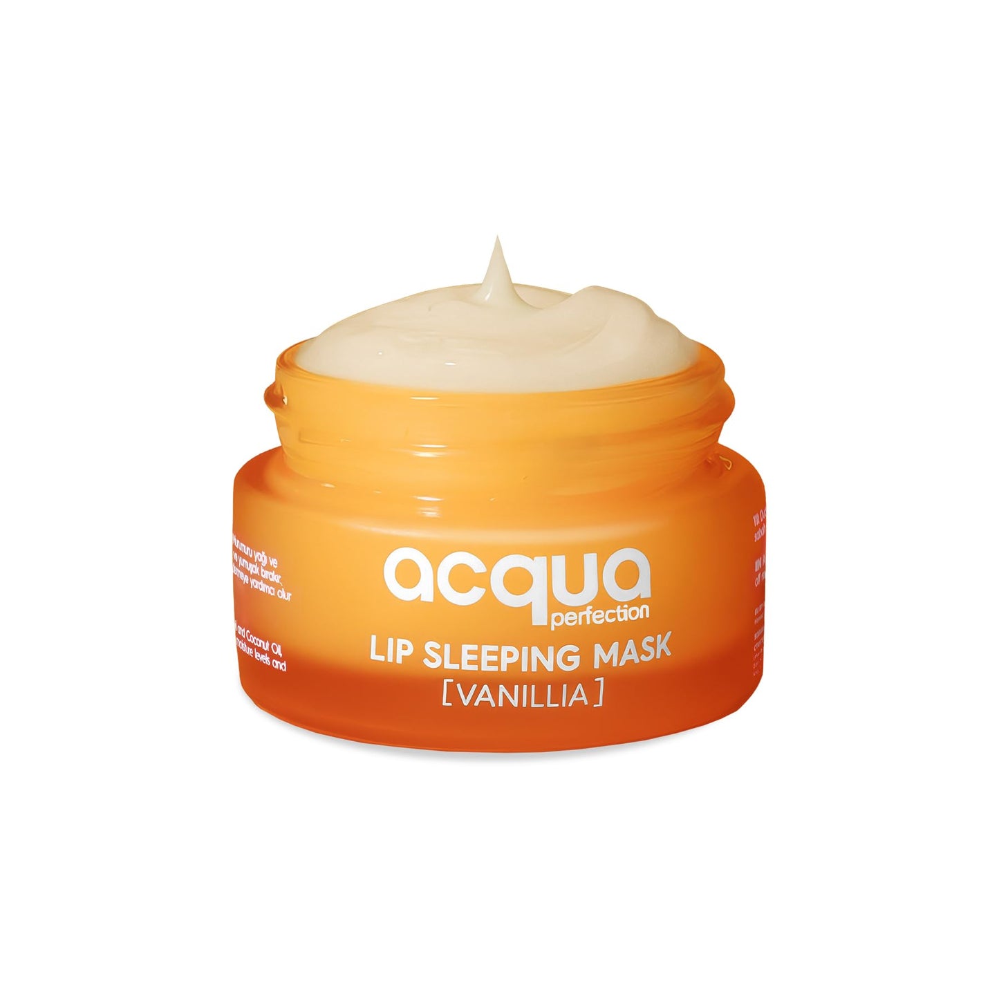 Acqua Perfection Overnight Lip Sleeping Mask, 20g / 0.7 oz, Vanilla Lip Balm with Shea & Murumuru Butter