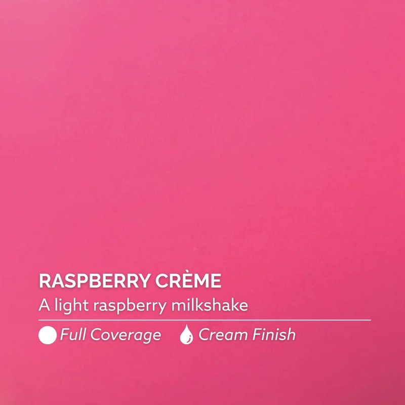 Dazzle Dry Nail Lacquer (Step 3) - Raspberry Crème - A light raspberry milkshake. Full coverage cream. (0.5 fl oz)
