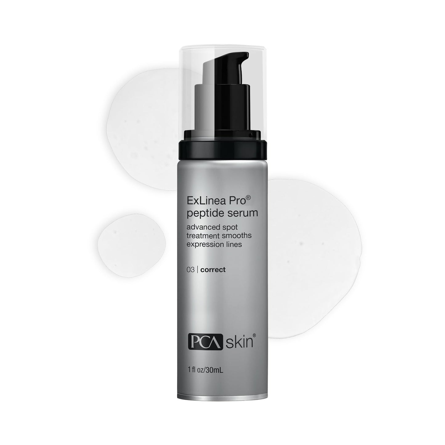 PCA SKIN ExLinea Pro Peptide Serum for Face, Peptide Complex Serum, Helps Lift, Tighten, and Firm Skin and Reduces Wrinkle Depths, Hydrating Anti Aging Serum for Women, 1.0 oz Pump
