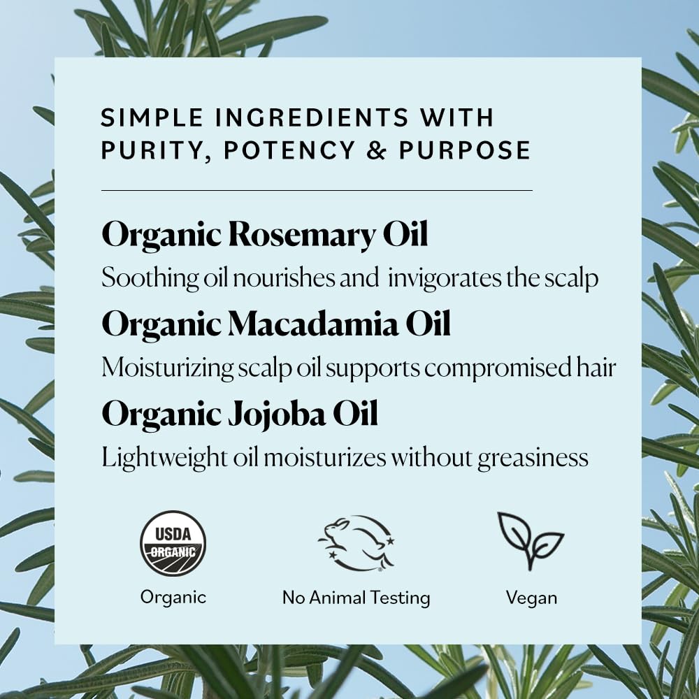 Rosemary Oil with Strong Roots & Petroleum-free Jelly