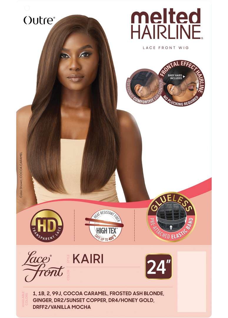 Outre Lace Front Wig - Melted Hairline - Kairi (DR4/HONEY GOLD)
