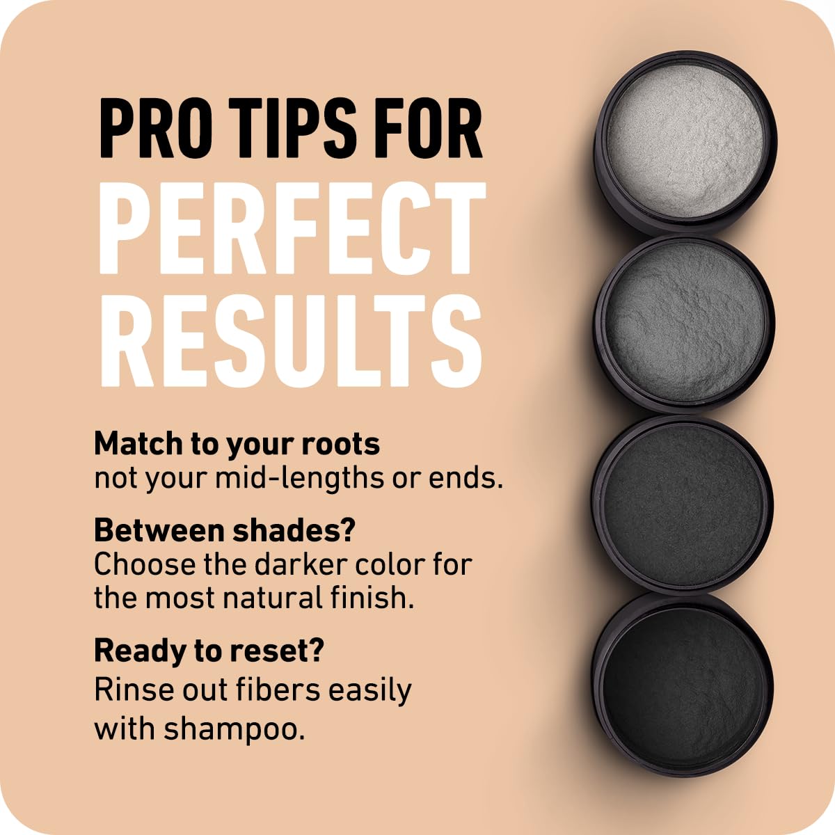 BOLDIFY Hair Fibers Sample Kit - Fill In Thinning and Fine Hair for an Instantly Fuller, Thicker Look (Grays)