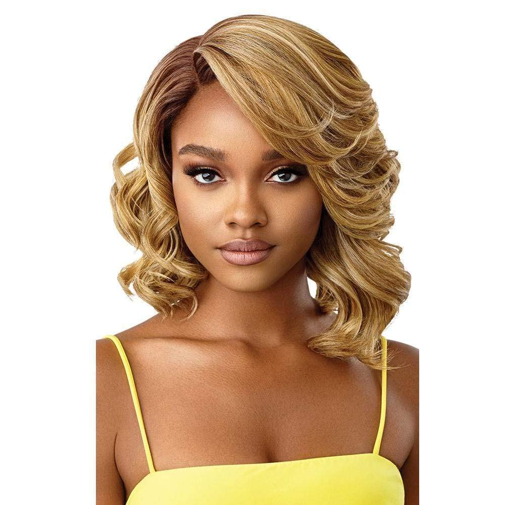 Outre The Daily Synthetic Lace Part Wig - DELANIA (2 Dark Brown)