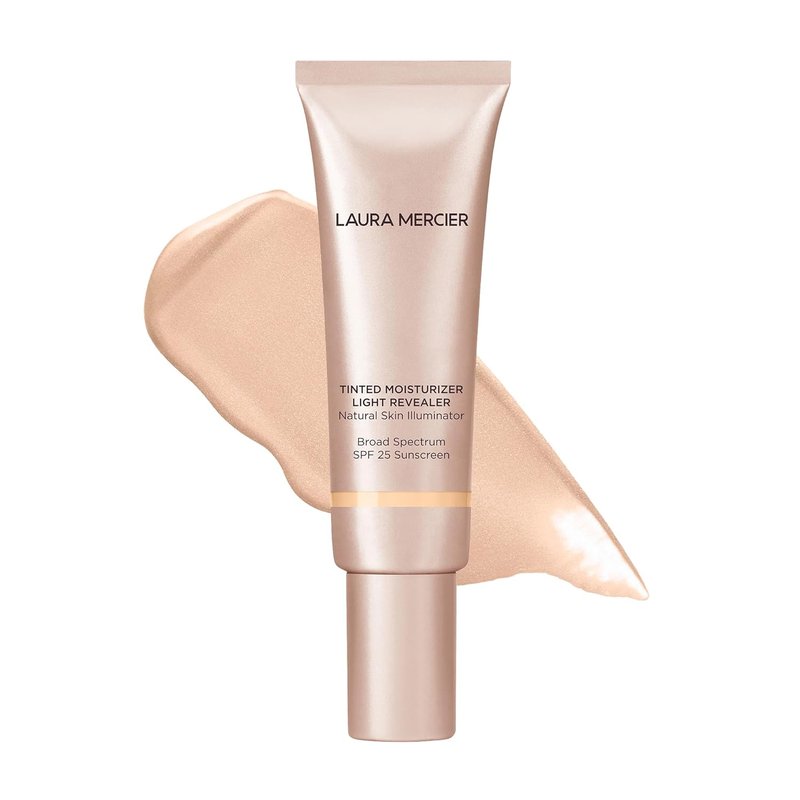 Laura Mercier Tinted Moisturizer - Natural Skin Illuminator with SPF 25 | Ultra-Sheer, Hydrating, Luminous Finish