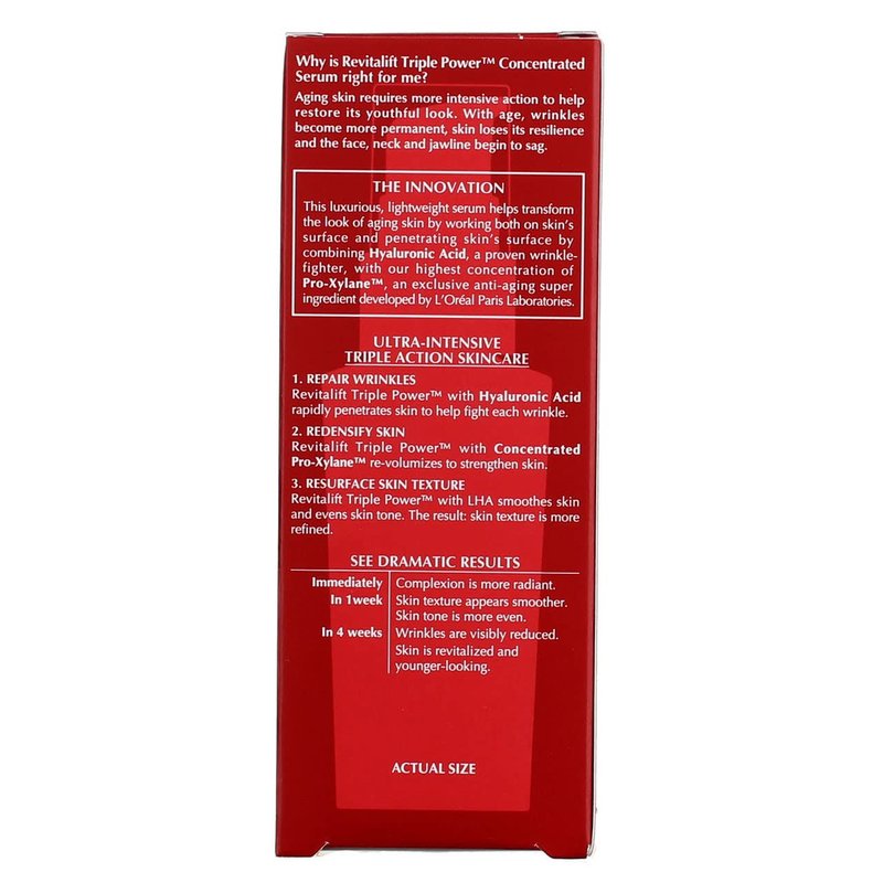L'Oreal Paris RevitaLift Anti-Wrinkle Serum, 1 fl oz (2 pack) (Bundle)