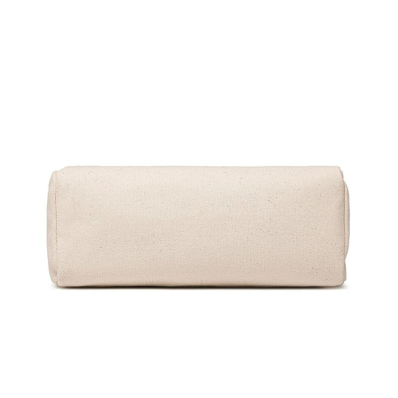 YONBEN Cosmetic Bag Makeup Bag Organizer with Multi-pocket Compartments Lightweight Travel Toiletry Bag for Women Interior and Exterior with Zippered Pockets (Beige)