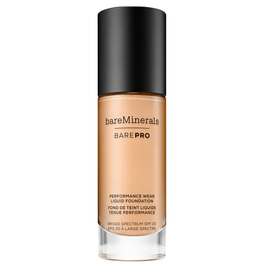 bareMinerals BAREPRO Matte Liquid Foundation, SPF 20, Golden Nude, 1 oz