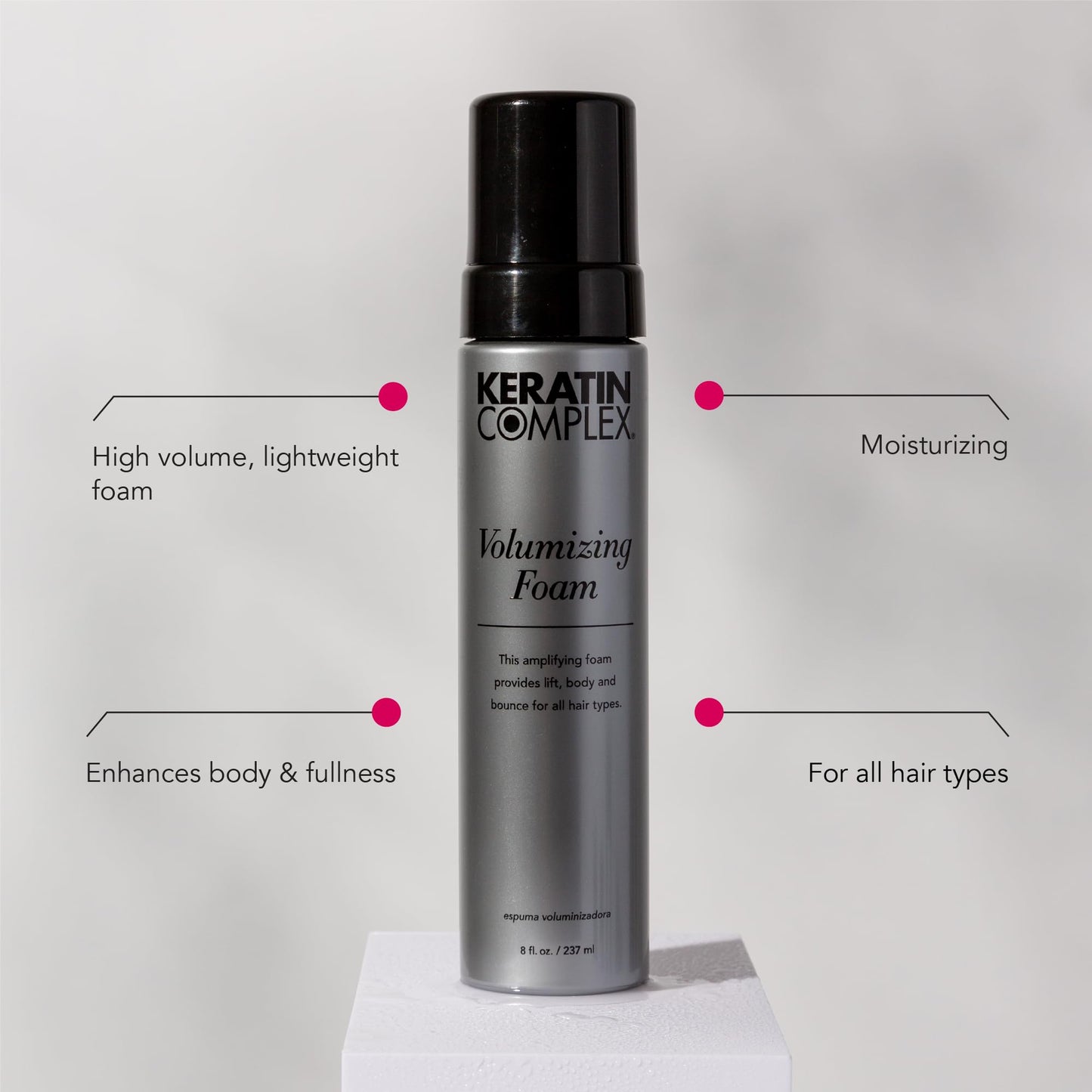 Keratin Complex - Volumizing Foam - 8 fl oz