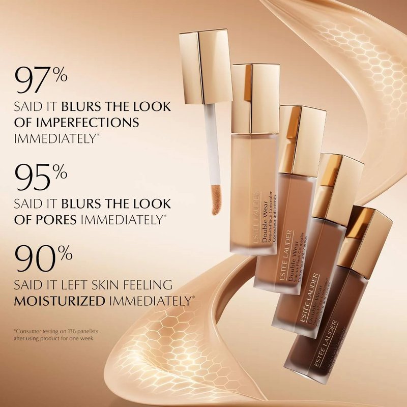Estée Lauder Double Wear Stay-in-Place Flawless 24-Hour Concealer | Longwear | Soft Matte Finish, Medium-to-Full Coverage | Hydrating, 0.4 Fl Oz, 2N