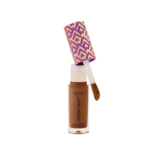 tarte shape tape concealer – Full-Coverage Creaseless Soft Matte Finish, Brightening Under-Eye & Face Makeup, 16hr Longwear, Vegan & Cruelty-Free, travel size, 57S rich sand