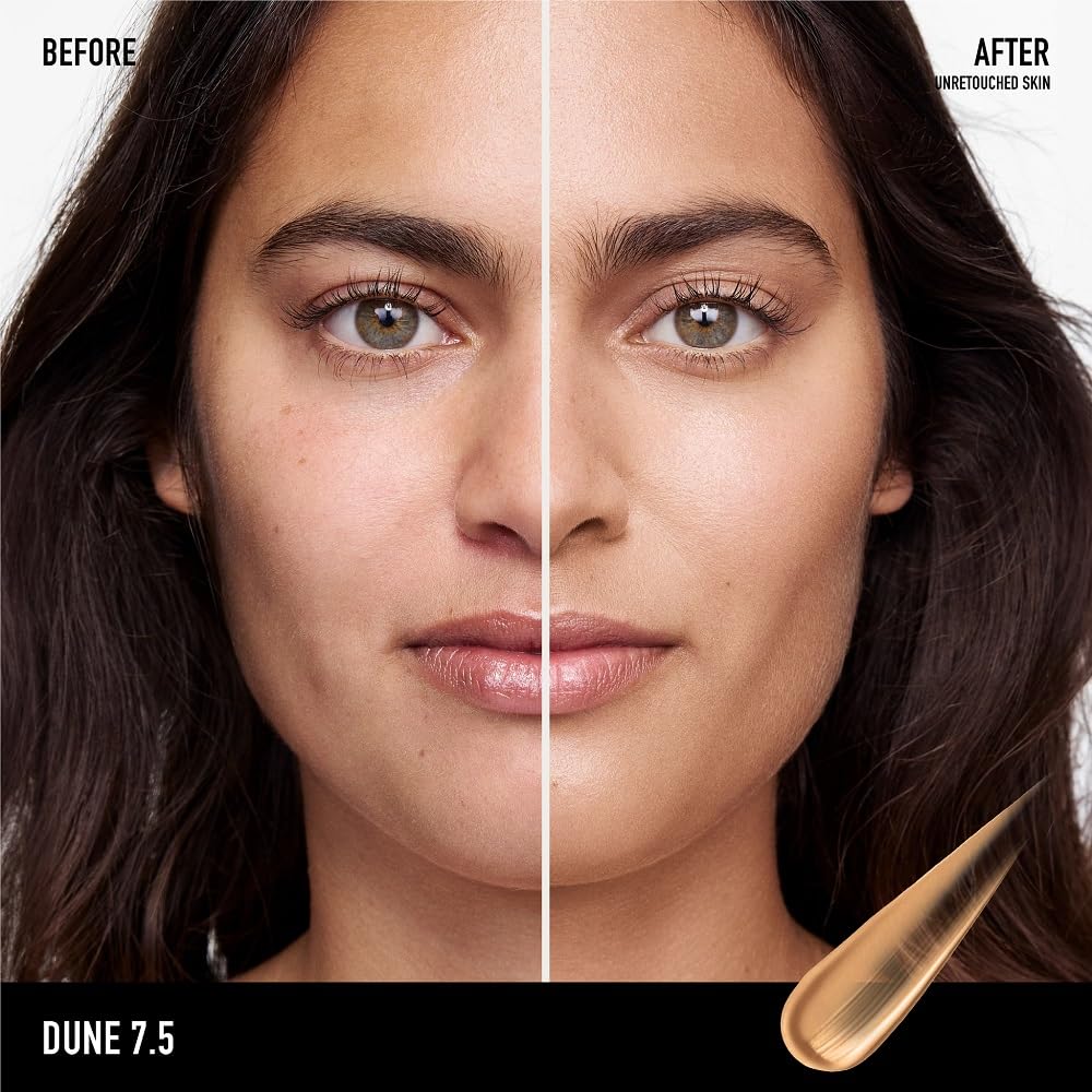 bareMinerals Complexion Rescue Tinted Moisturizer SPF 30 - Tinted Mineral Sunscreen for Face with Hyaluronic Acid + Squalane - 24HR Hydrating, Dewy Hydrating Skin Tint - Dune 7.5 (1.18 oz)