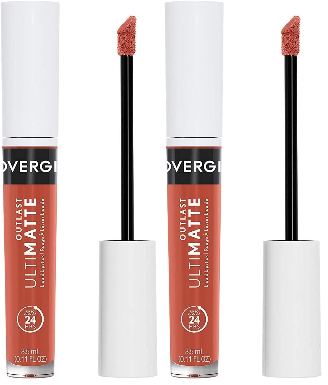 COVERGIRL Outlast Ultimatte One Step Liquid Lip Color, Spritz Blitz, Spritz Blitz, 0.12 Fl Ounce (Pack of 2)