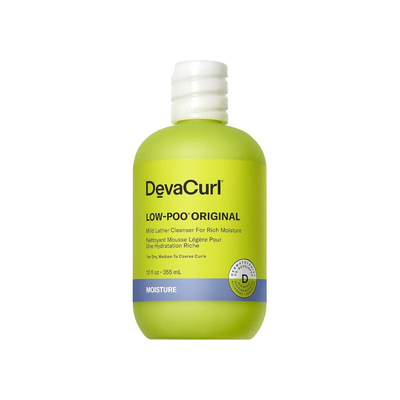 Deva Curl Low-Poo Original Cleanser - Hydrating Mild Lather for All Curl Types | Enhances Curl Shape