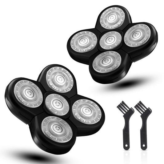 FAMELEC 3 Pack Freedom Shaver Heads Compatible with Freedom Grooming Replacement Blades for Bald Men Head Shaver Kit, Refills Waterproof Razor Kits Fit for Electric Razor Shaver Replacement Blades