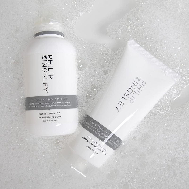 PHILIP KINGSLEY | No Scent No Color Gentle Conditioner | For Sensitive and Delicate Scalps | Sulfate-Free and Fragrance-Free | 6.76oz