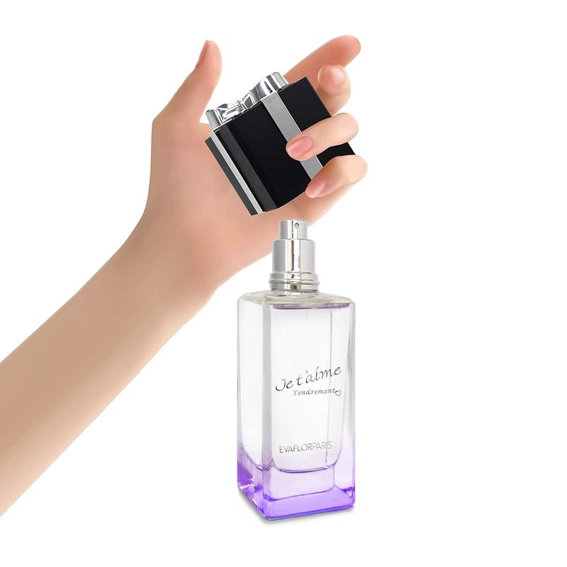 EVAFLORPARIS Je T’AIME Tendrement Eau de Parfum for Women - Sweet Fruity Scent with Lemon, Caramel & Vanilla | 3.4 Fl Oz Spray
