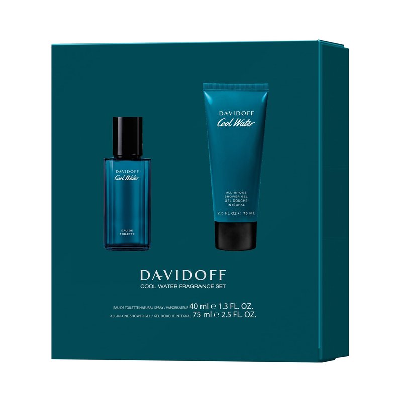 Davidoff Cool Water Eau de Toilette – Aromatic Men's Cologne – With Notes of Coriander, Mint, Lavender & Amber – Long Lasting Fragrance