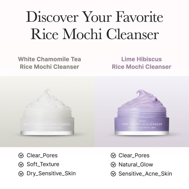 Arencia Rice Mochi Facial Cleanser Gift Set - 6 Travel Size Varieties | Korean Skincare Holiday Gift