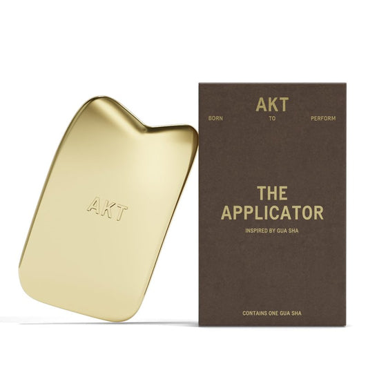 AKT Gua Sha Inspired Deodorant Balm Applicator – Lymphatic Drainage & Tension Relief, Reusable & Plastic-Free, For Underarms, Chest & Neck, Antimicrobial, All Genders