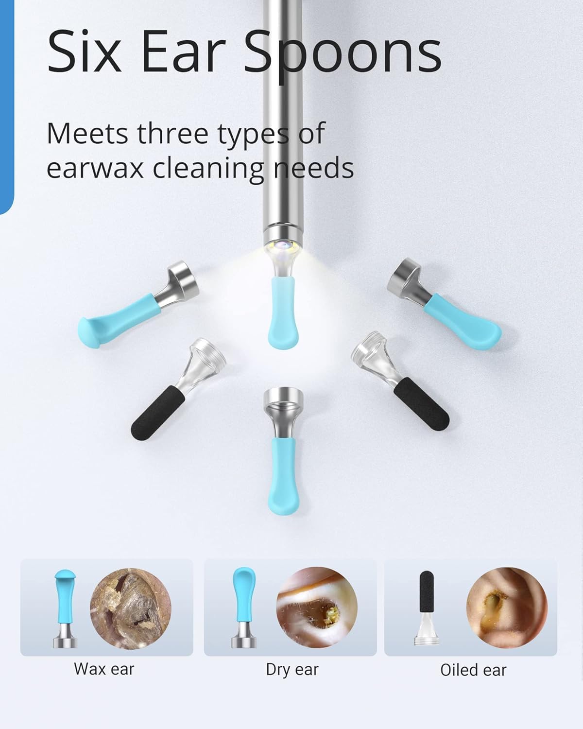BEBIRD R1 Ear Wax Removal Tool - 1080P Camera Ear Cleaner with LED Light & Replacement Tips | Safe for Ear/Nose/Throat Use