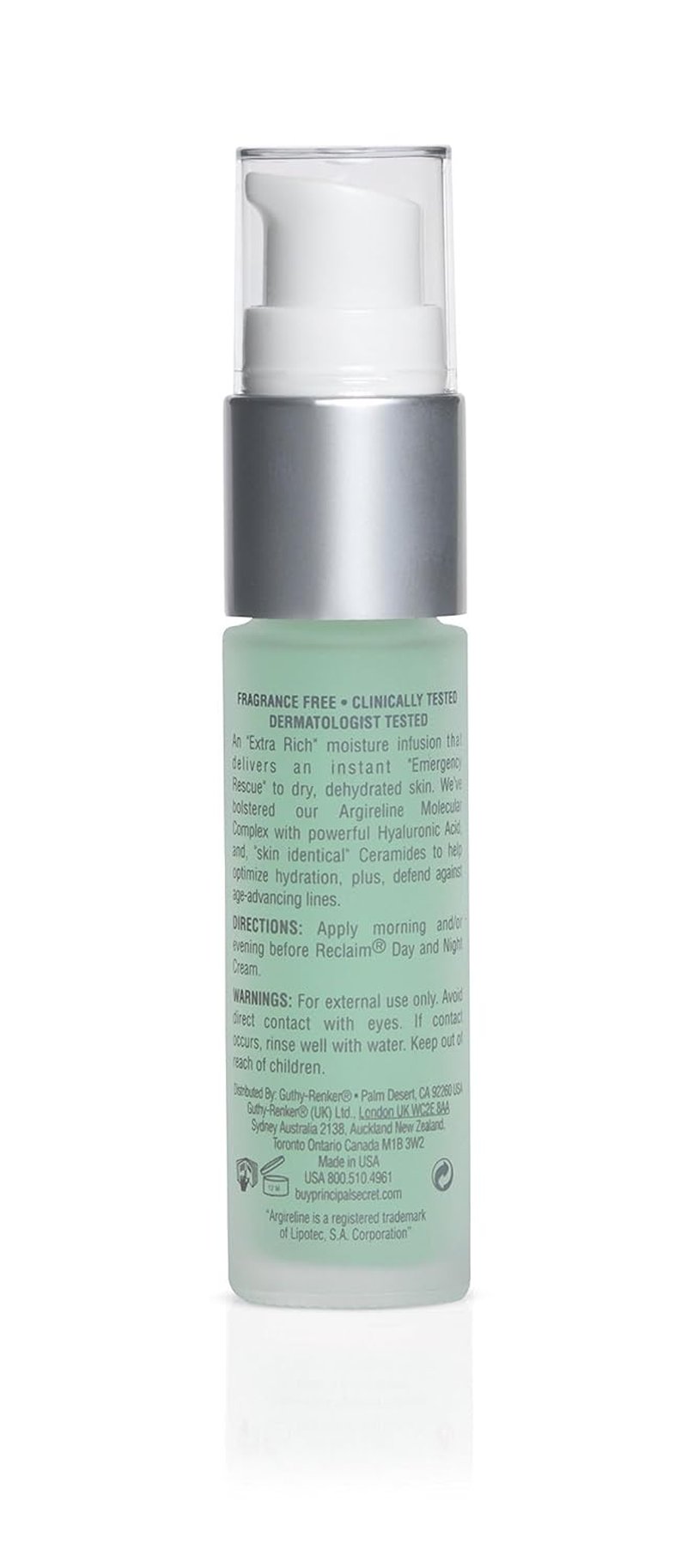 RECLAIM Hydrating Complex Serum - Ceramide & 5% Argireline for Skin Rescue | 0.51 oz