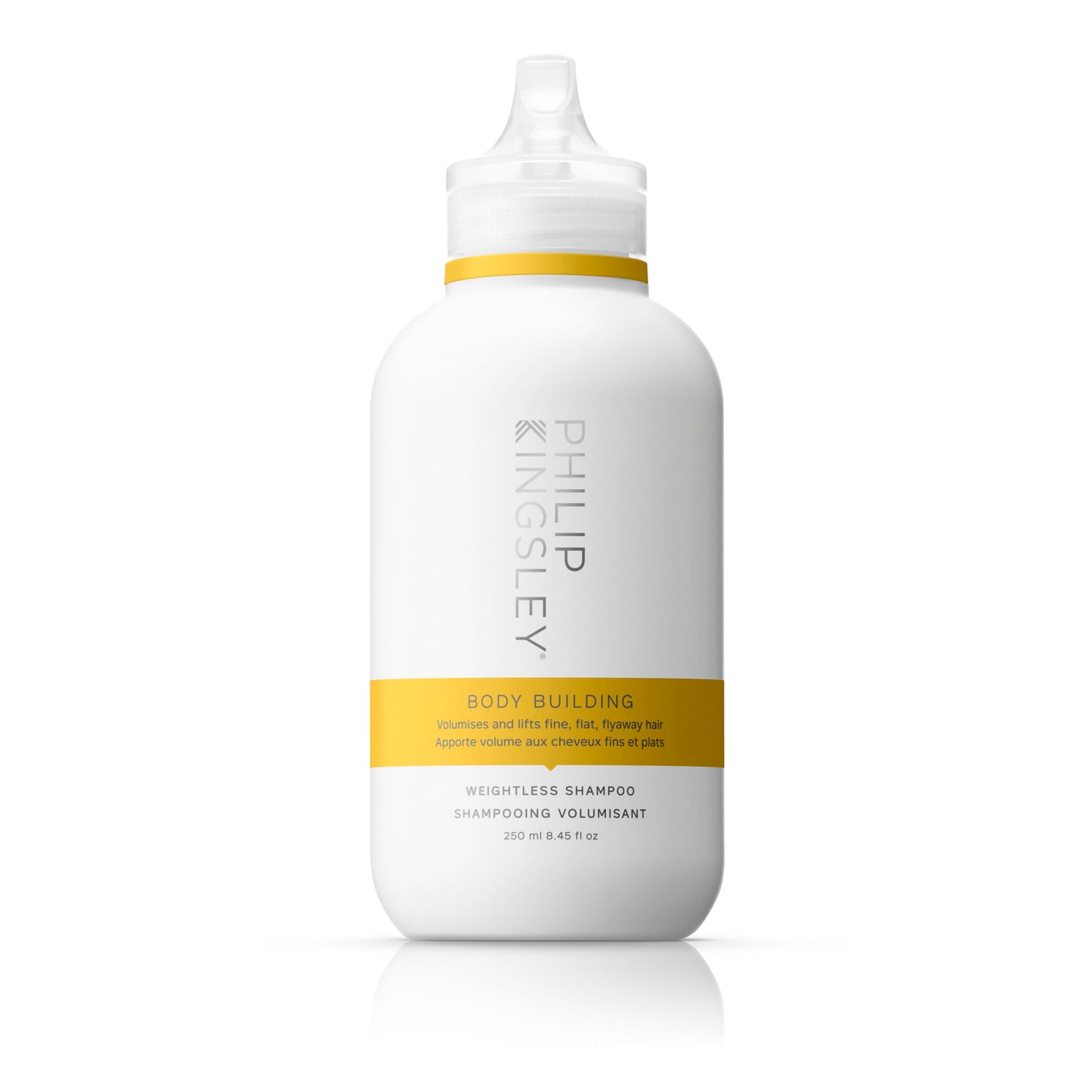 PHILIP KINGSLEY | Body Building Weightless Shampoo | Volumizing Shampoo for Fine, Limp, Flat, Flyaway Hair | Hydrates, Thickens, Lifts and Adds Volume and Shine | 8.4oz
