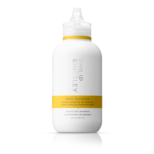 PHILIP KINGSLEY | Body Building Weightless Shampoo | Volumizing Shampoo for Fine, Limp, Flat, Flyaway Hair | Hydrates, Thickens, Lifts and Adds Volume and Shine | 8.4oz