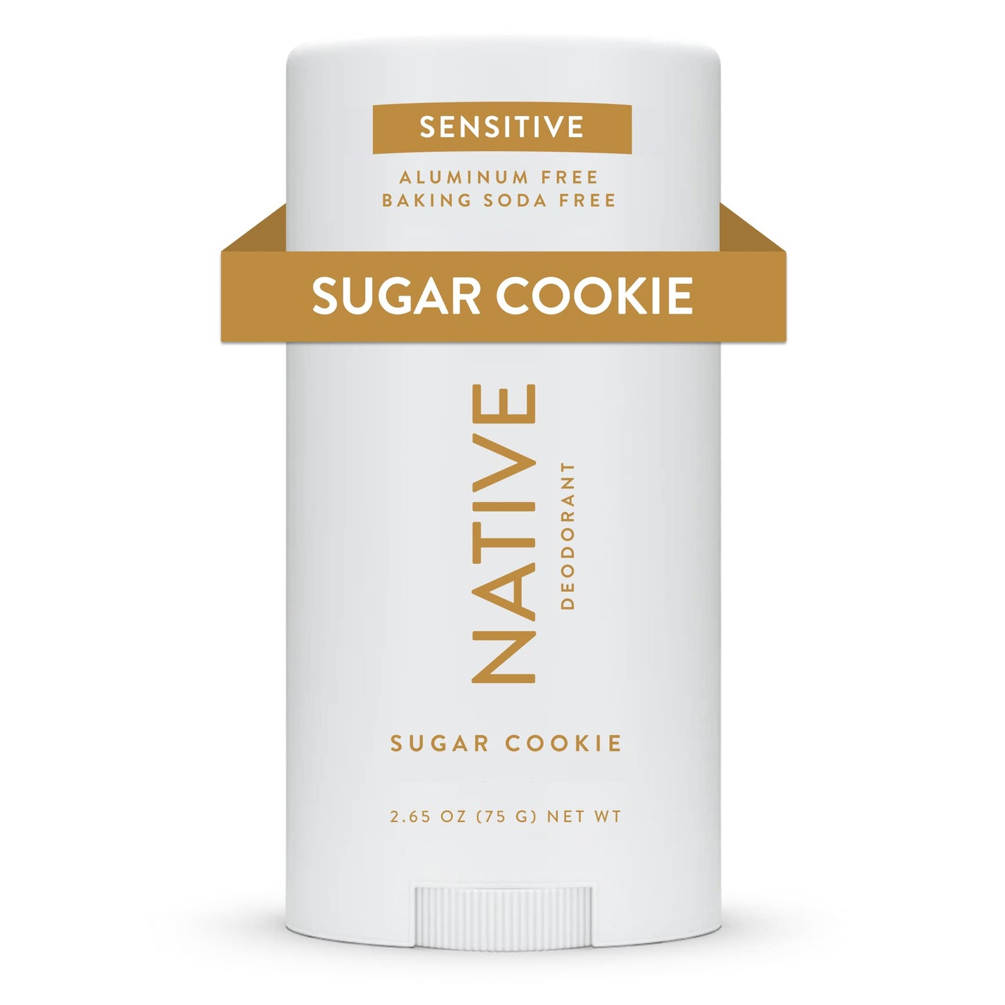 Native Sensitive Deodrant Contains Naturally Derived Ingredients | Deodorant for Women and Men, Aluminum Free, Baking Soda Free, and Shea Butter | Sugar Cookie (Sensitive)