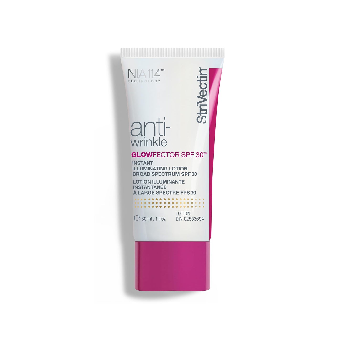 StriVectin GlowFector Instant llluminating Lotion Broad Spectrum SPF 30, Boosts Skin Radiance, 1 oz.