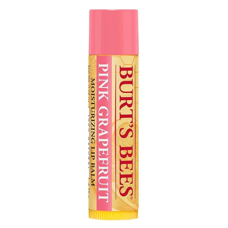 Burt's Bees Lip Balm - Pink Grapefruit Flavor - Moisturizing & Nourishing | Pack of 8 - 0.15 oz Each