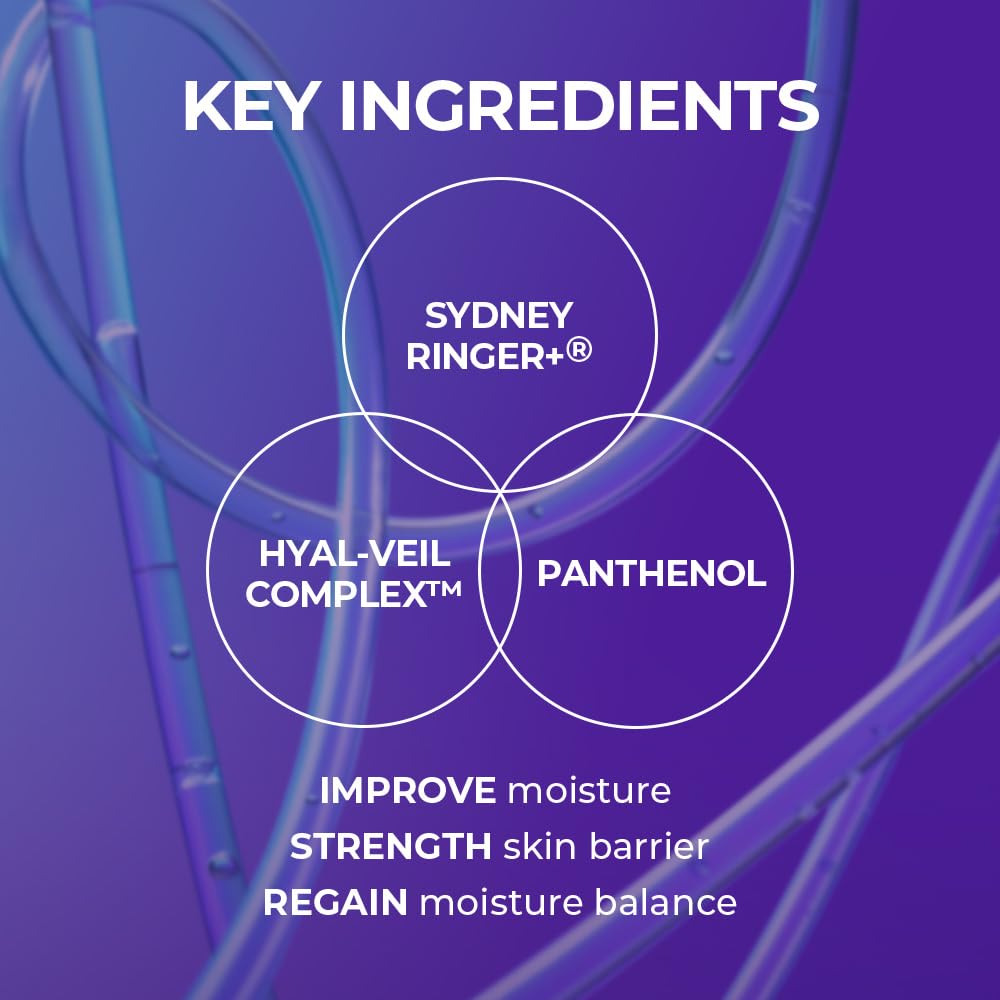 [SKIN&LAB] Barrierderm Ringer Ampoule, Inner Skin Moisture, Long-Lasting Hydration Retention for All Skin Types, Korean Skincare, 2.36 fl oz.