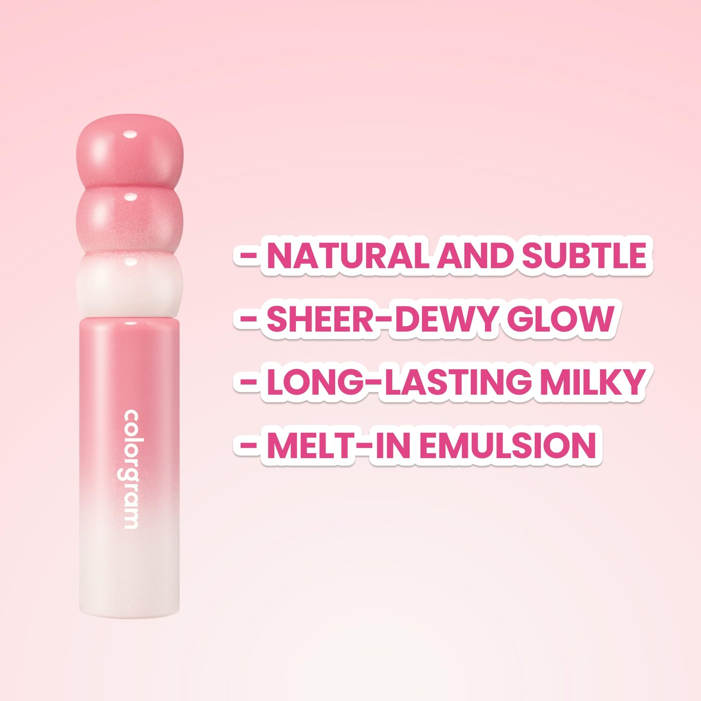 COLORGRAM FRUITY GLASS TINT MILK 05 LEVEL-UP BERRY