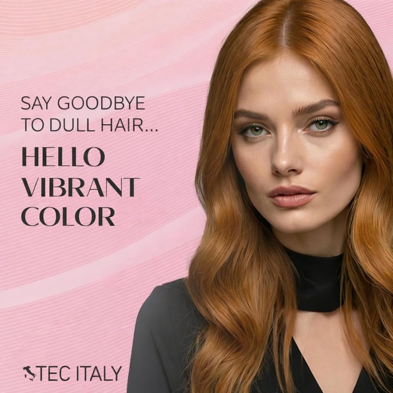 Tec Italy Lumina Forza Chocolate Color Enhancing Treatment for Brown Chocolate Hair Adds Shine Softness Color Depth Hydrating Repair with Botanical Extracts Keratin Amino Acids Leave In Care 300 ml