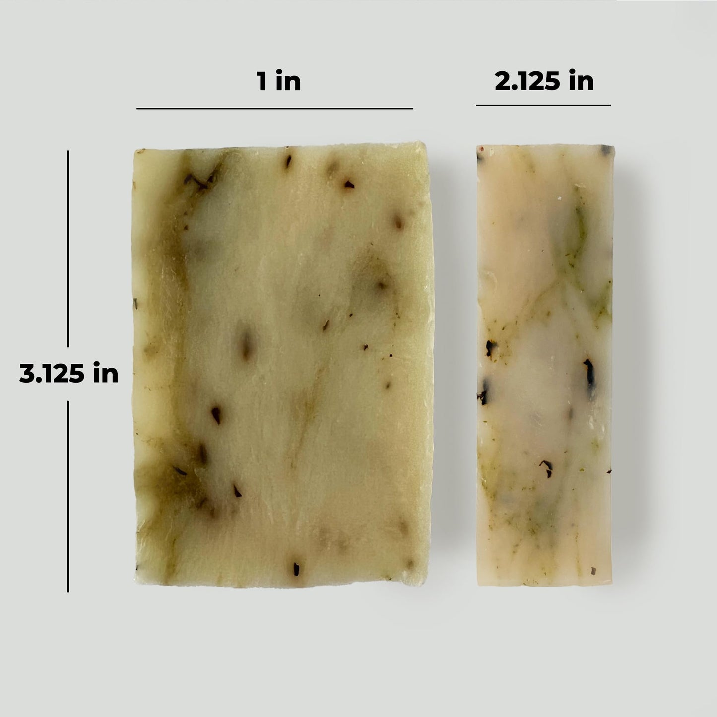 Sulina Shop Peppermint Tea Tree Bath Soaps, Calms & Soothes with Pure Extracts & Essential Oils, Skin Soothing, Moisturizing and Nourishing (Pack of 4, Peppermint Tea Tree)