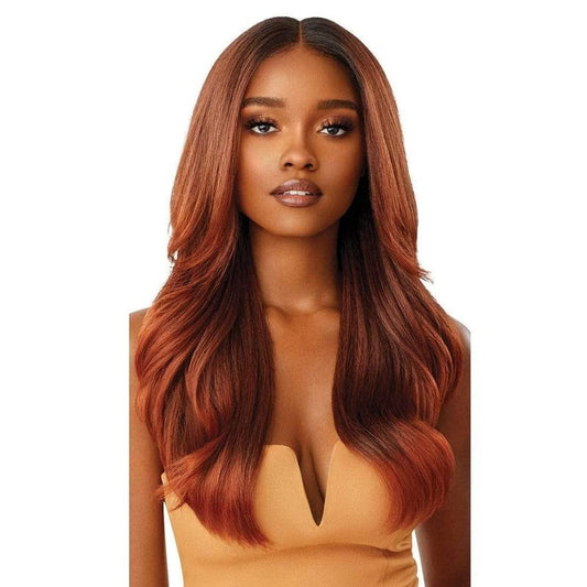 Outre Melted Hairline Lace Front Wig - Kamiyah in Dark Brown | Natural Look & Comfort Fit