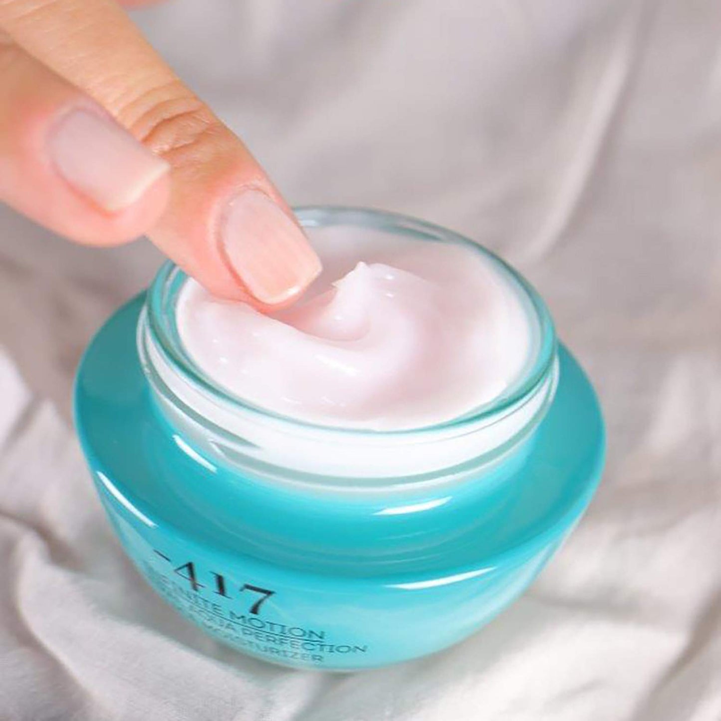 -417 Dead Sea Cosmetics Mineral Aqua Face Moisturizer - Powerful Hydration Moisturizer Nourishing Cream - with Jojoba Seed Oil, Shea Butter -1.7 oz
